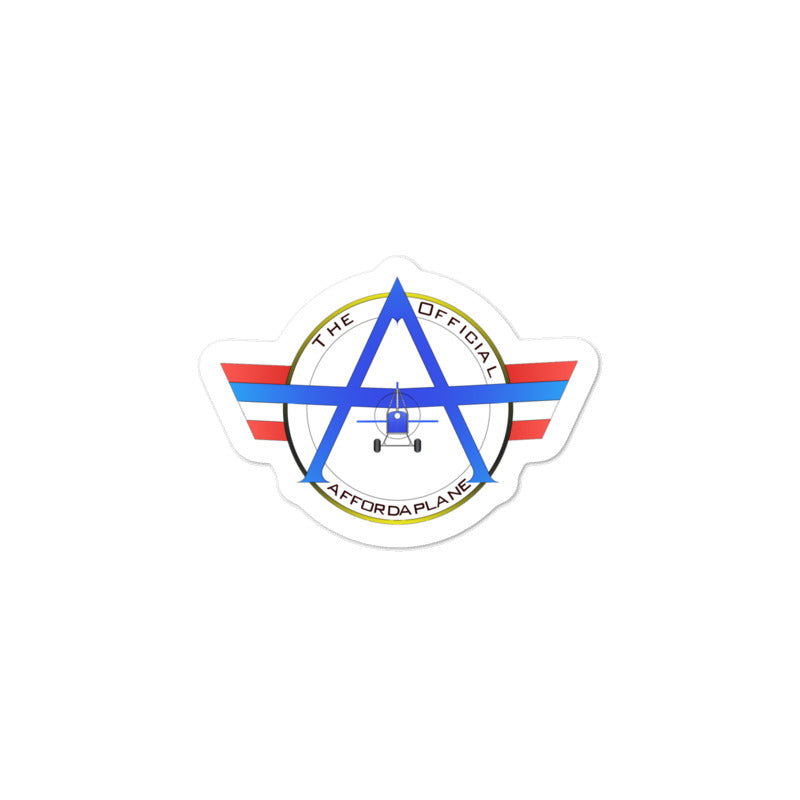The Official Affordaplane Sticker