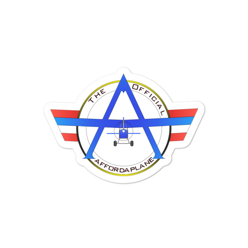 The Official Affordaplane Sticker