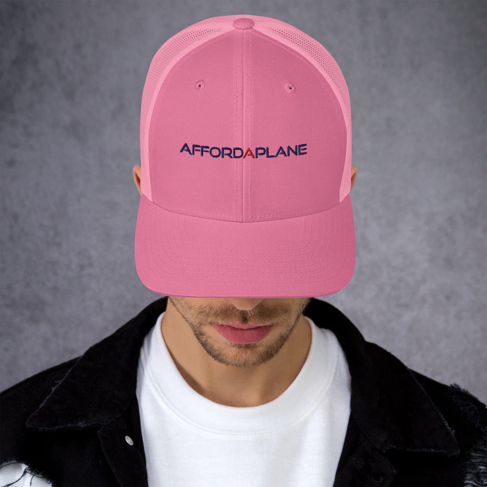 Affordaplane Trucker Cap (blue font)