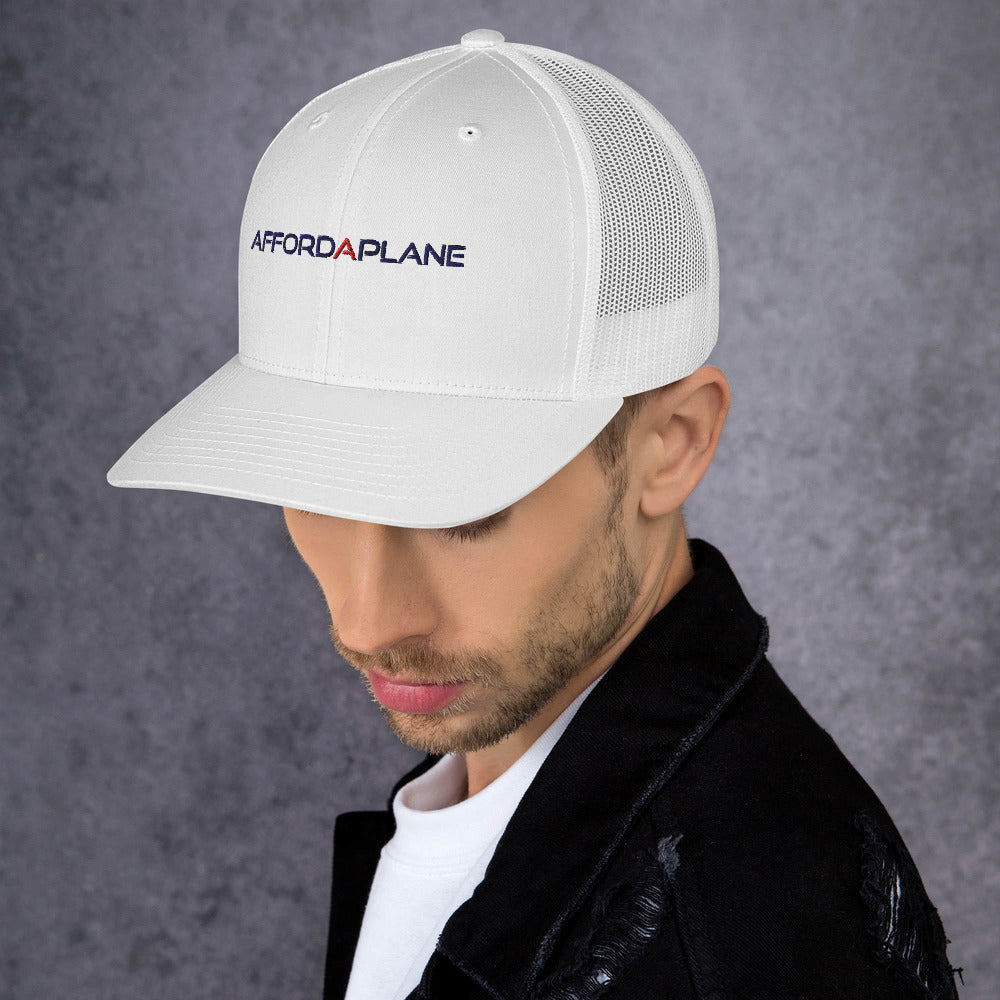 Affordaplane Trucker Cap (blue font)