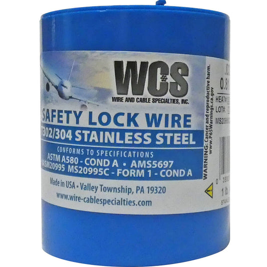 SAFETY WIRE .032 SS 1 LB.