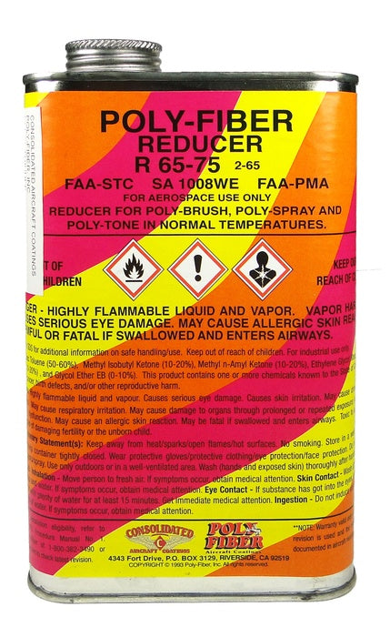 POLY FIBER RR 8500 REDUCER QUART