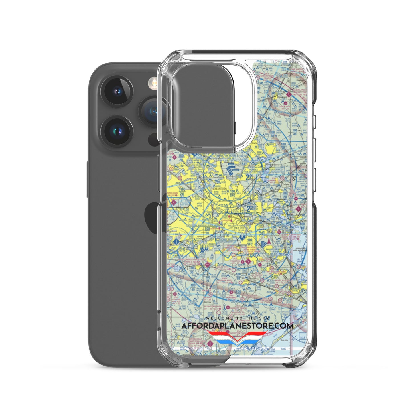 Clear KHOU TAC chart iPhone Case for iPhone®