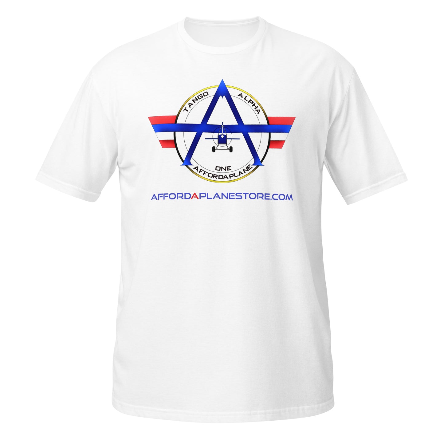 Short-Sleeve Printed Front Affordaplane T-Shirt