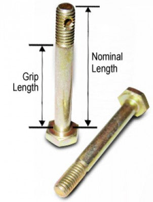 AN4-# Drilled Bolts