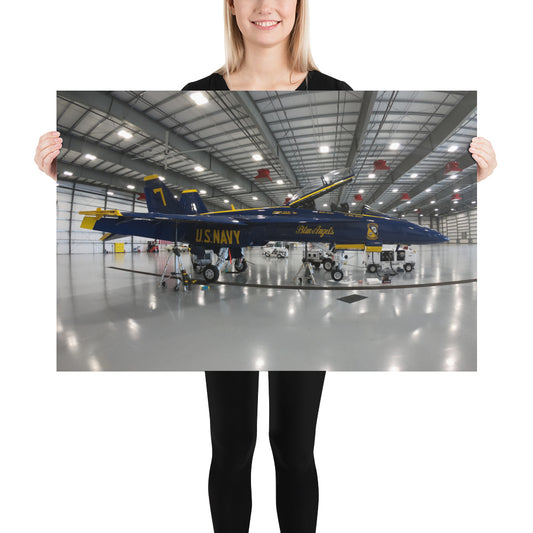 Blue Angel #7 F/A 18 Super Hornet Poster