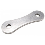 Stainless Steel Cable Tang 1/4" holes
