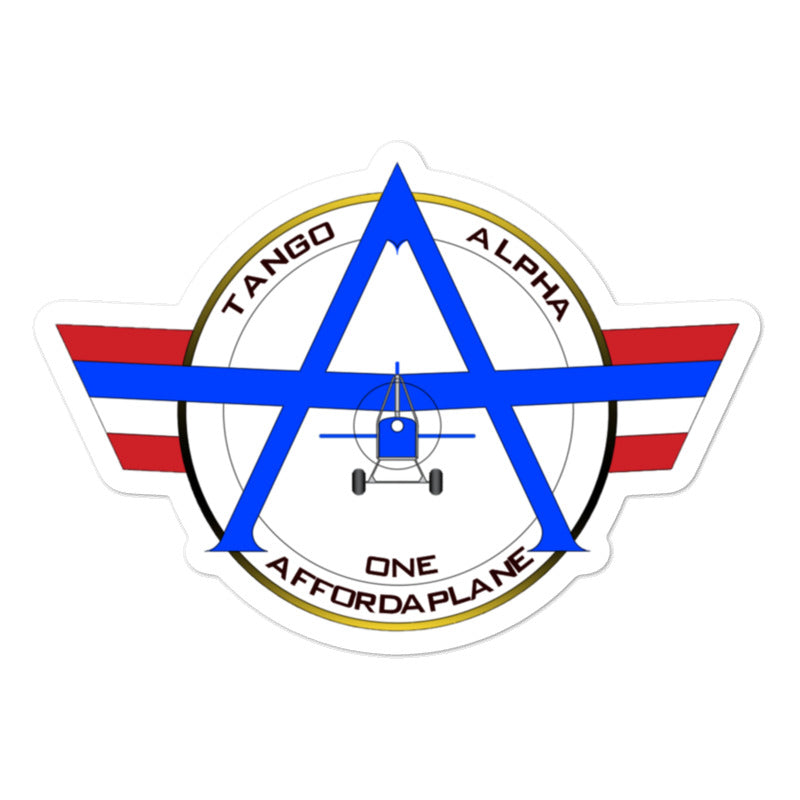 Affordaplane TA1 The Admiral Sticker