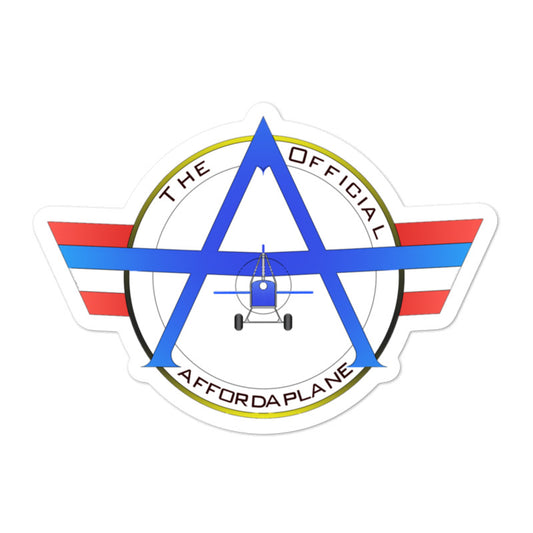 The Official Affordaplane Sticker