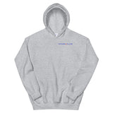 Affordaplane 3 view drawing on back Unisex Hoodie