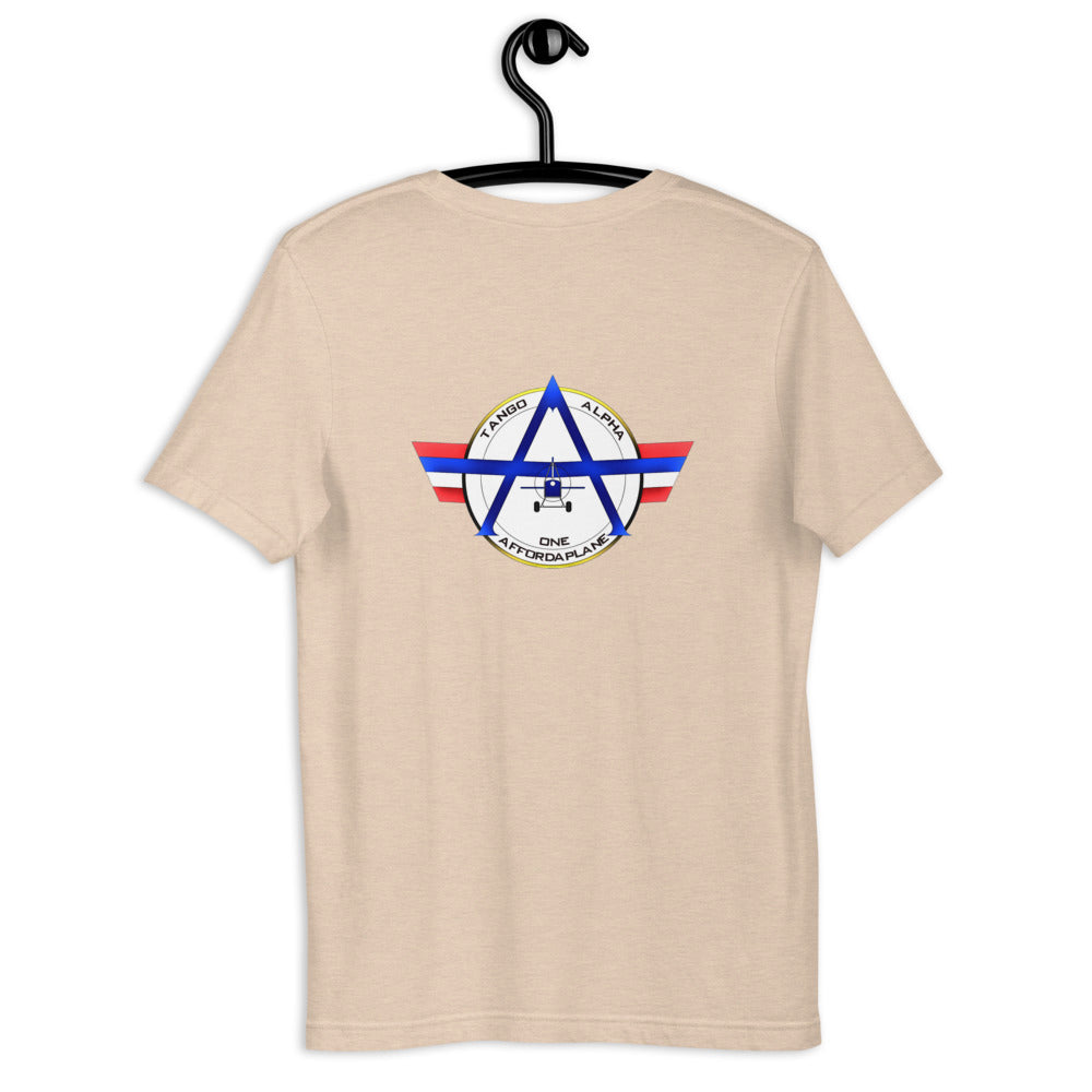 Affordaplane Logo T-Shirt Printed Front & Back