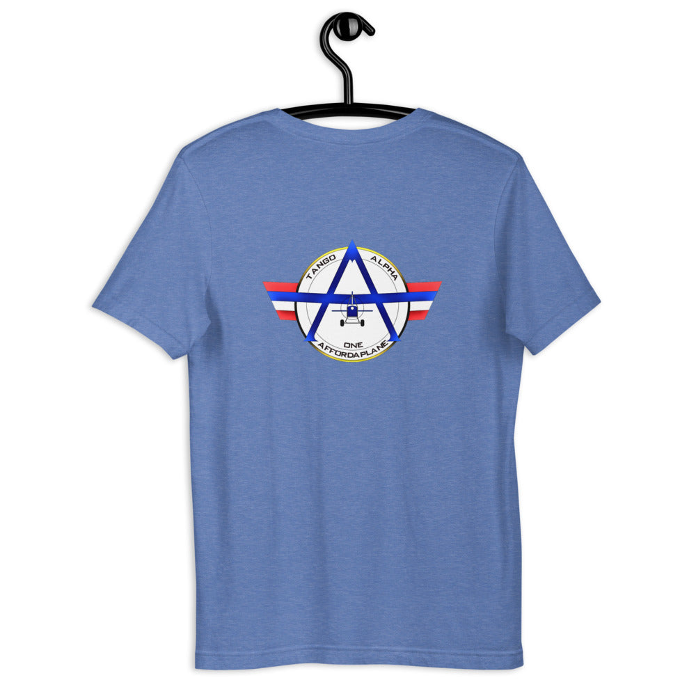 Affordaplane Logo T-Shirt Printed Front & Back