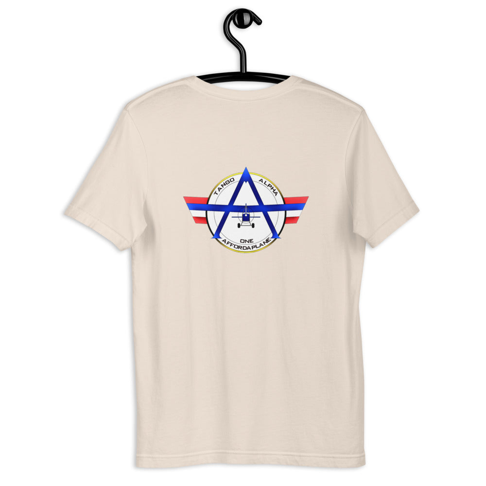 Affordaplane Logo T-Shirt Printed Front & Back