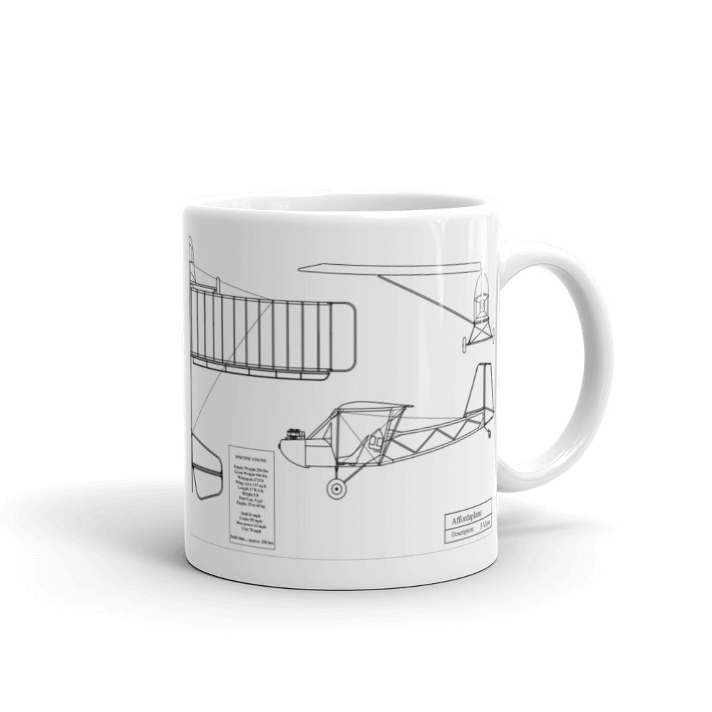 The Official Affordaplane Admiral Mug