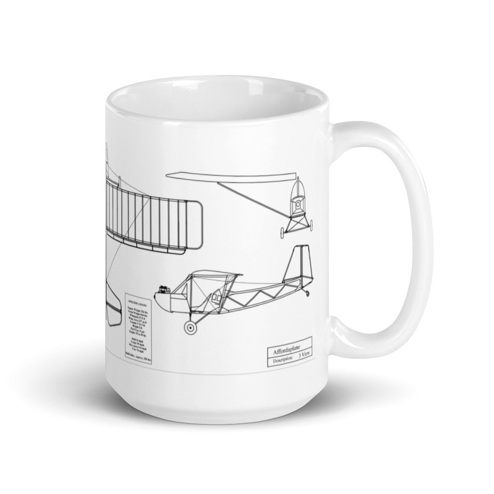 The Official Affordaplane Admiral Mug